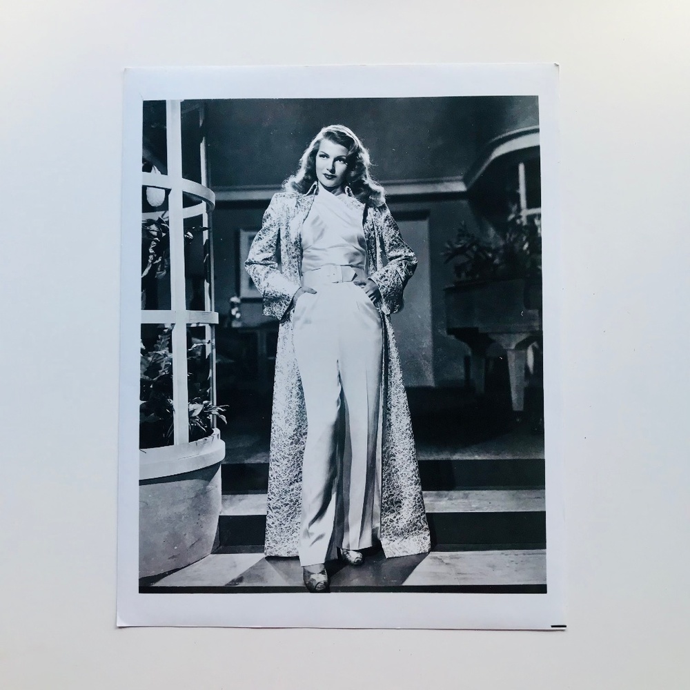 Vintage Rita Hayworth Gilda Publicity Photo